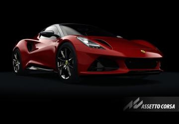 Мод Lotus Emira 2022 Wind Tune версия 2.0 для Assetto Corsa