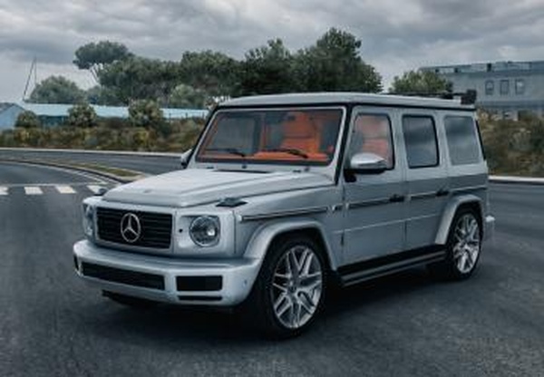 Мод Mercedes-Benz G500 2021 версия 1.1 для Euro Truck Simulator 2 (v1.59.x)