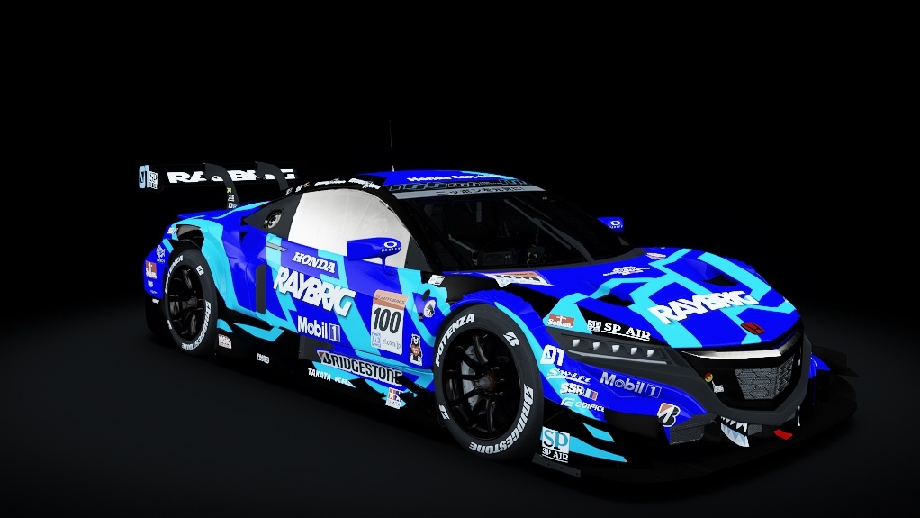 Мод Honda NSX Concept-GT v1.0 для Assetto Corsa