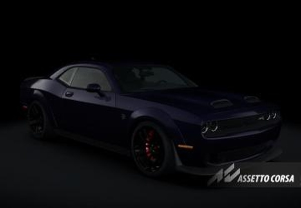 Мод Dodge Challenger SRT Hellcat Redeye версия 1.0 для Assetto Corsa
