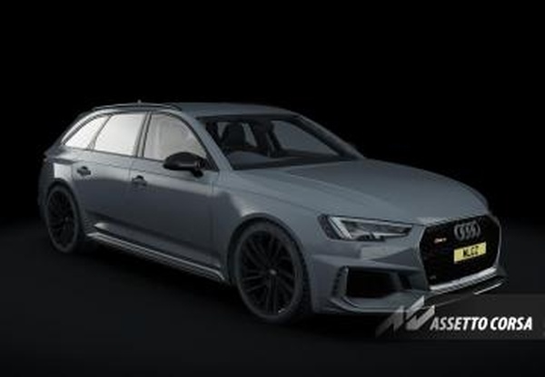 Мод Audi RS4 Avant 2018 версия 0.95.1 для Assetto Corsa