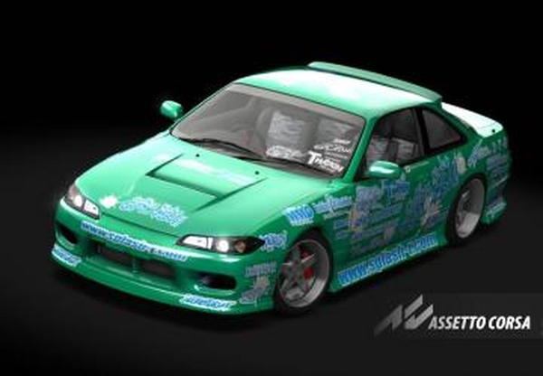 Мод Goodnight Lab - Nissan Silvia S14.5 версия 1.0 для Assetto Corsa