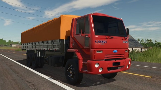 Мод Ford Cargo Series Brazil v2.0.0.0 (1.19.x) ДЛЯ FARMING SIMULATOR 2025