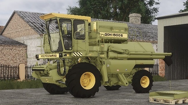 Мод Don 1500B Edit v1.0.0.2 (1.19.x) ДЛЯ FARMING SIMULATOR 2025