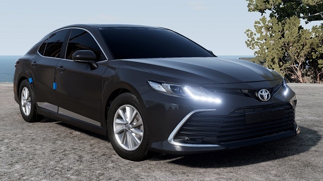 Мод Toyota Camry 2021-2024 v1.0 (0.38.x) ДЛЯ BEAMNG.DRIVE