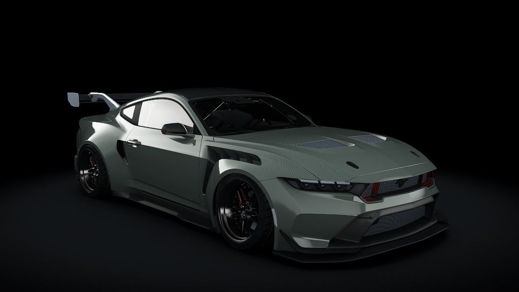 Мод Ford Mustang GTD 2025 VDC 5.0 v1.5.1 для Assetto Corsa