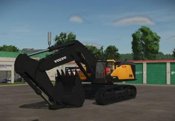 Мод Volvo EC950EL версия 1.0.0.0 для Farming Simulator 2025