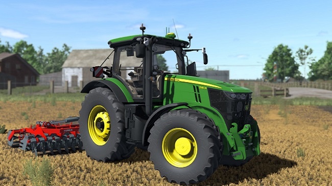 Мод John Deere 7R Series 2011 v1.3.0.0 (1.19.x) ДЛЯ FARMING SIMULATOR 2025