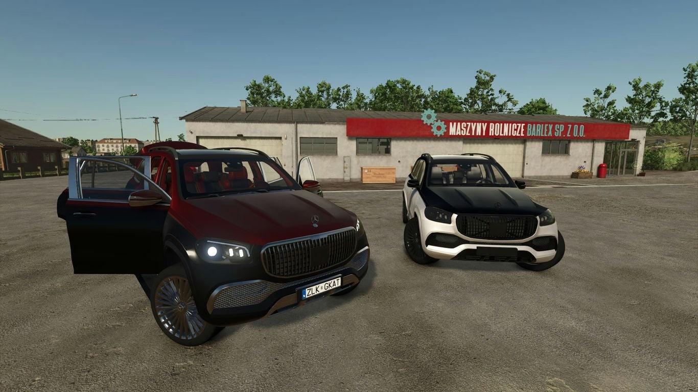 Мод Mercedes-Maybach GLS 600 2021 v1.0.0.0 (1.19.x) ДЛЯ FARMING SIMULATOR 2025
