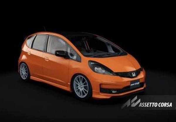 Мод Honda FIT RS 2010 Turbo версия 1.0.1 для Assetto Corsa