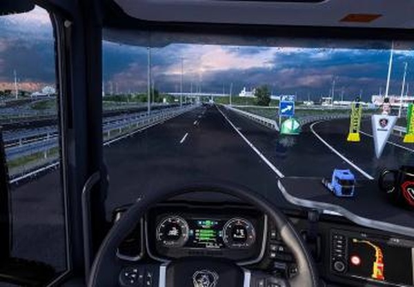 Мод GDX Realistic Graphics версия 2.0 для Euro Truck Simulator 2 (v1.59.x)
