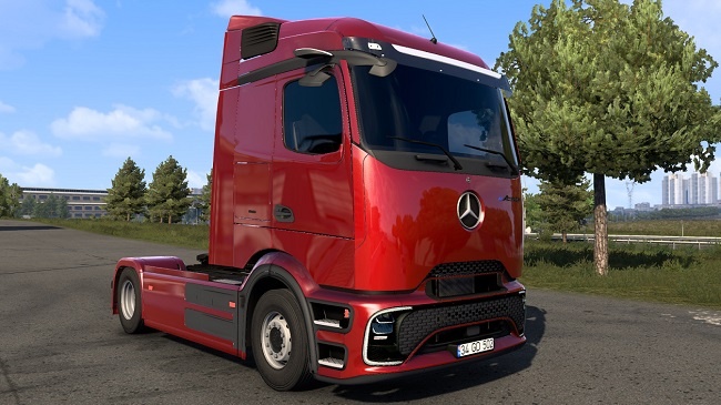 МОД Mercedes Benz Actros MP6 v1.9 ДЛЯ EURO TRUCK SIMULATOR 2
