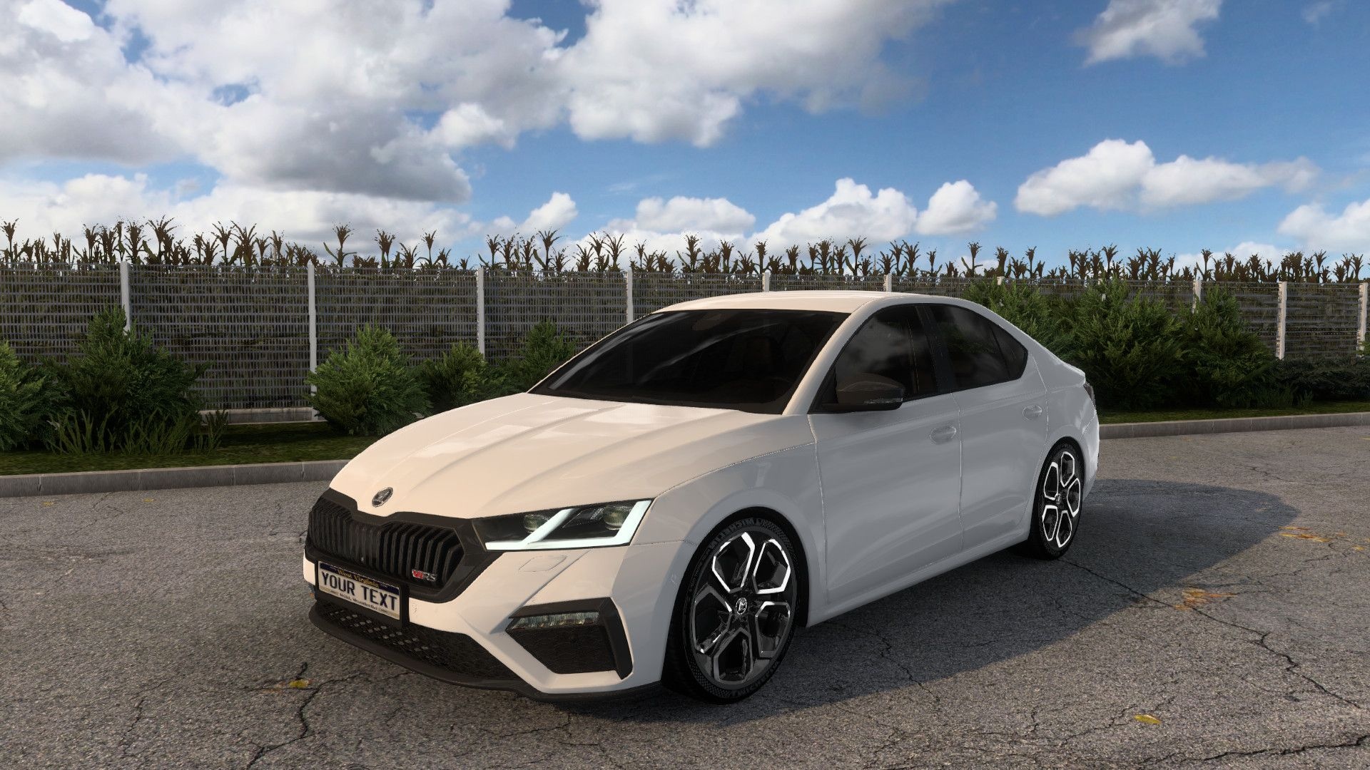 МОД Skoda Octavia RS 2022 v3.3 ДЛЯ EURO TRUCK SIMULATOR 2