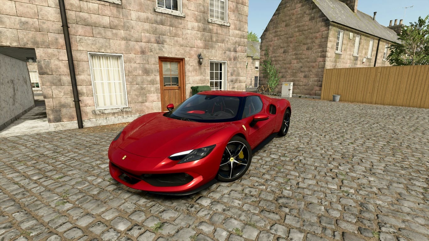 Мод Ferrari 296 GTB 2022 v1.0.0.0 (1.19.x) ДЛЯ FARMING SIMULATOR 2025