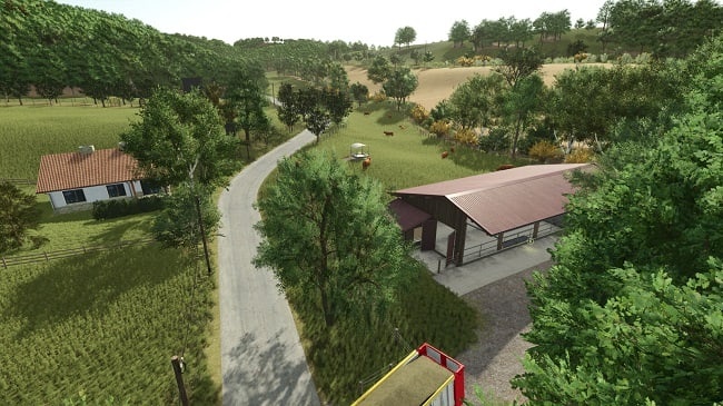 Мод Карта Südharz v1.0.0.0 (1.19.x) ДЛЯ FARMING SIMULATOR 2025