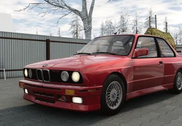 Мод BMW M3 (E30) версия 1.0 для BeamNG.drive (v0.38.x)