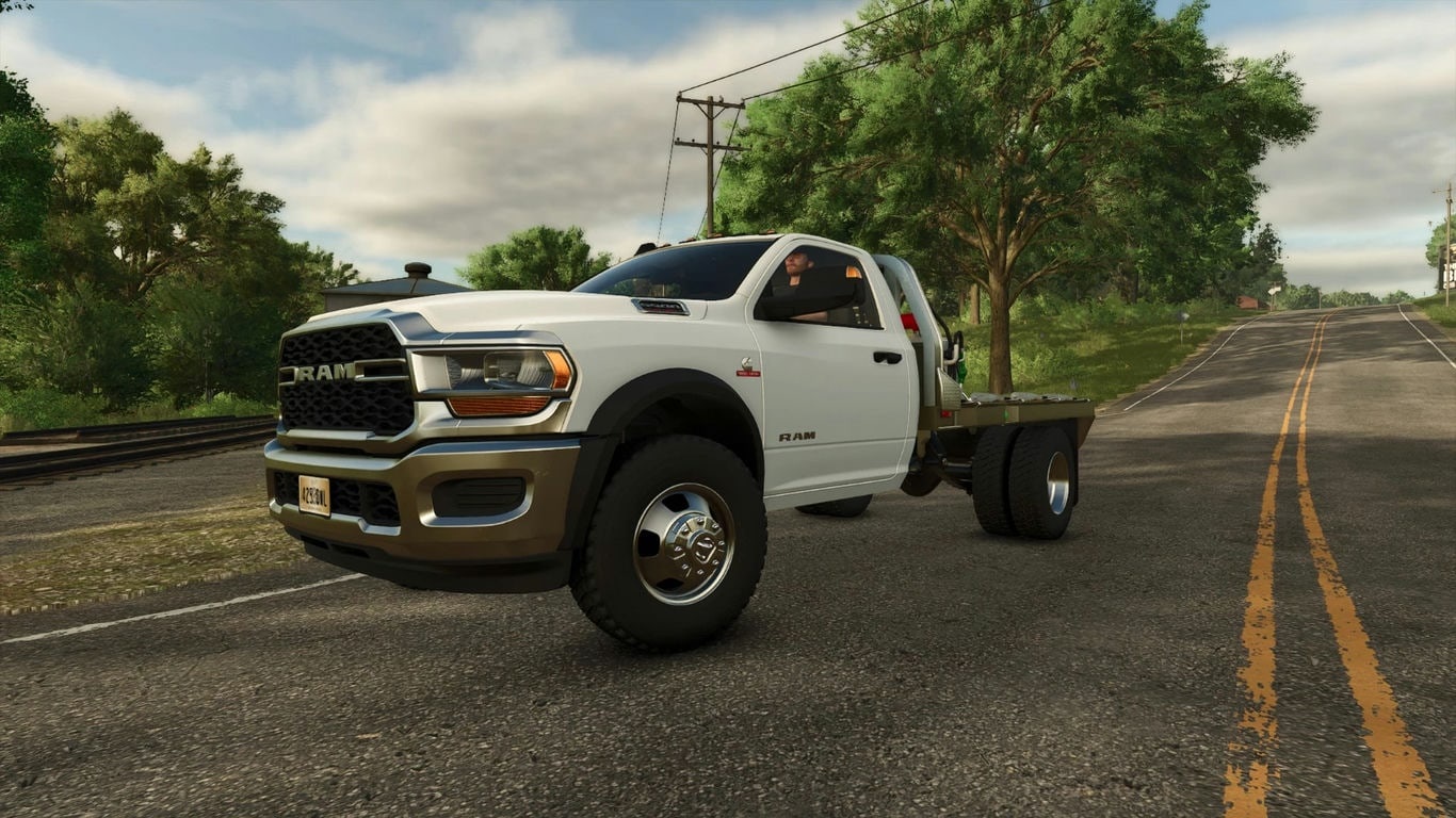 Мод Dodge Ram 5500HD v1.9.0.0 (1.19.x) ДЛЯ FARMING SIMULATOR 2025
