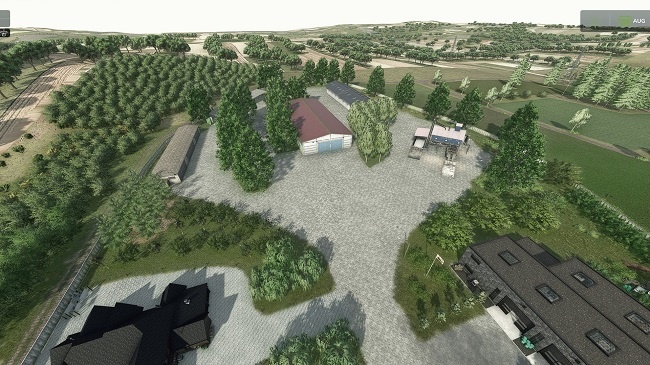 Мод Карта Lietuva v1.0.0.0 (1.19.x) ДЛЯ FARMING SIMULATOR 2025