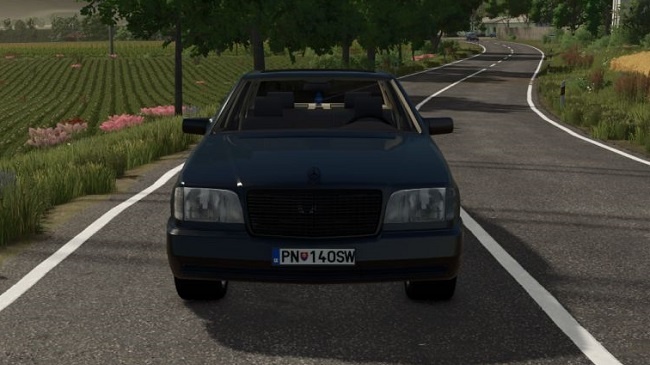 Мод Mercedes-Benz 500 SE V8 v1.0.0.0 (1.19.x) ДЛЯ FARMING SIMULATOR 2025
