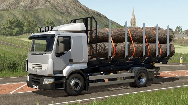 Мод Renault Premium Hook Lift 4x2 v1.0.0.0 (1.19.x) ДЛЯ FARMING SIMULATOR 2025