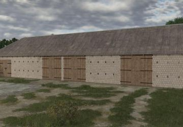 Мод Medium Cow Barn версия 1.0.0.0 для Farming Simulator 2025