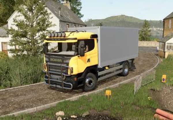 Мод Scania R Box Truck 4x2 версия 1.0.0.0 для Farming Simulator 2025