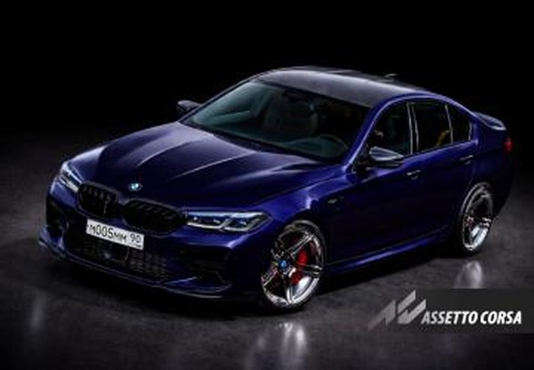 Мод BMW M5 f90 (Realistic) версия Realistic для Assetto Corsa
