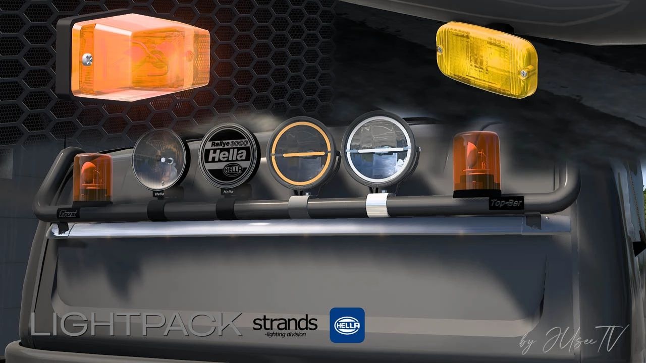 МОД Lightpack by JUseeTV v1.7.2 ДЛЯ EURO TRUCK SIMULATOR 2