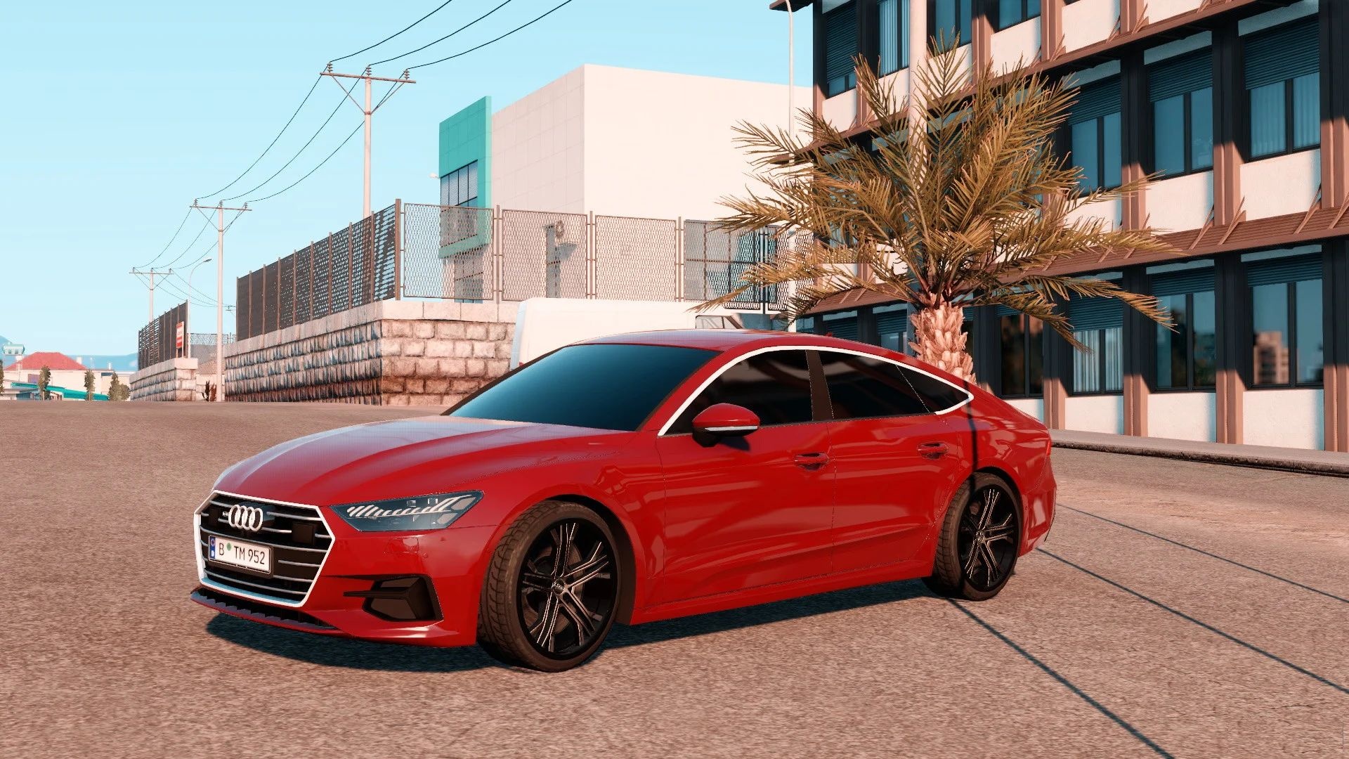 МОД Audi A7 Sportback 2024 v1.6 ДЛЯ EURO TRUCK SIMULATOR 2
