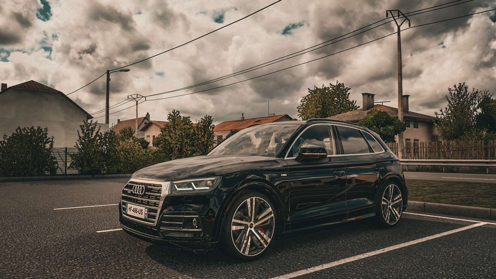 МОД Audi Q5 3.0 TFSI 2020 v3.5 ДЛЯ EURO TRUCK SIMULATOR 2