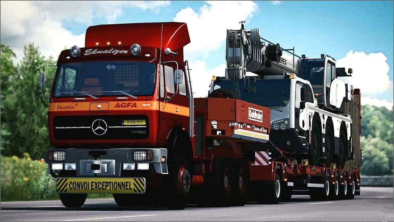 МОД Mercedes NG 1632 v1.8 ДЛЯ EURO TRUCK SIMULATOR 2