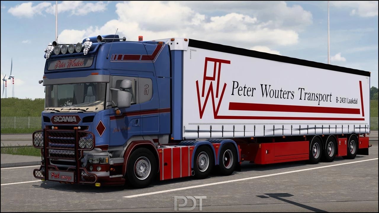 МОД Scania R520 Peter Wouters v10 ДЛЯ EURO TRUCK SIMULATOR 2