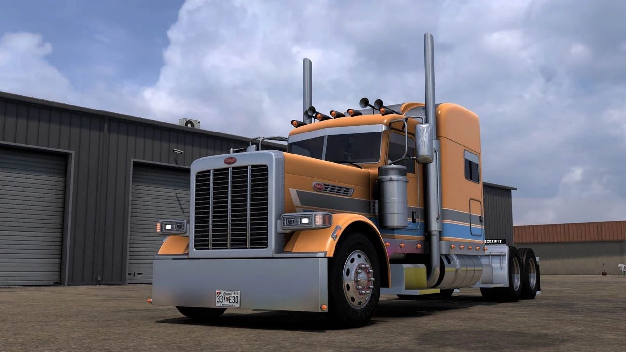 МОД Peterbilt 389 Glider v7.7.1 ДЛЯ AMERICAN TRUCK SIMULATOR