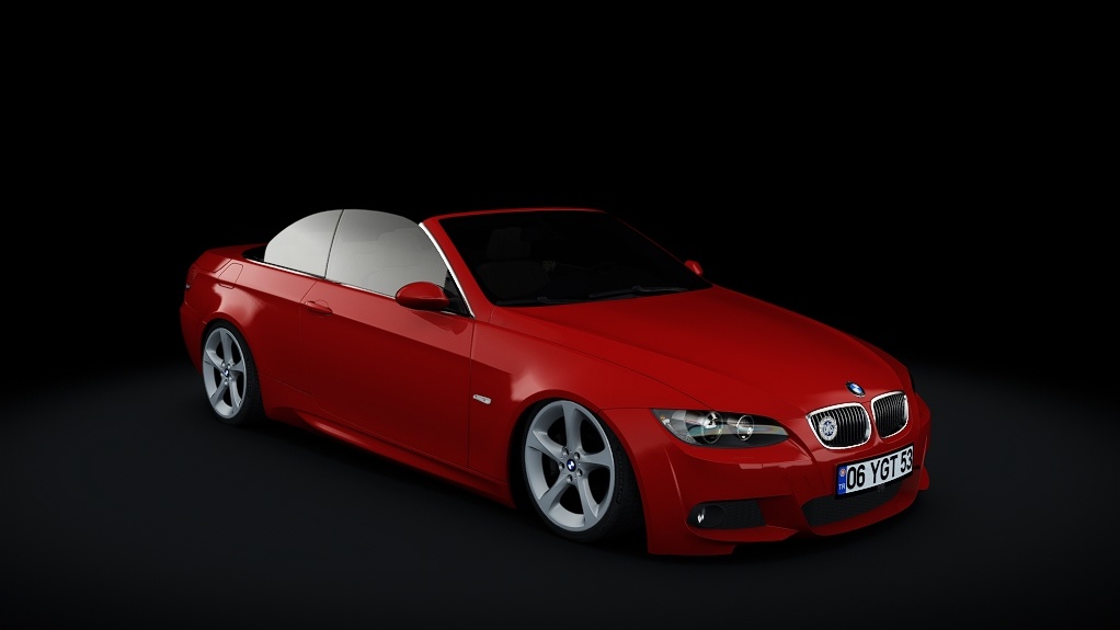 Мод BMW 335i E93 M-Sport Cabriolet 2007 v1.1.1 для Assetto Corsa