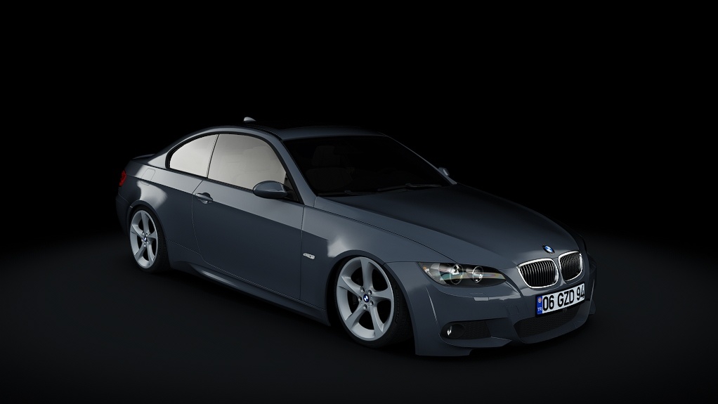 Мод BMW 335i E92 M-Sport Coupe v1.1.1 для Assetto Corsa