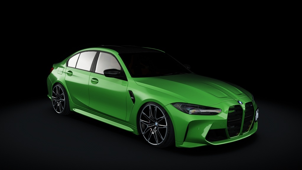 Мод BMW M3 G80 Competition (Stage 2) v2.5.1 для Assetto Corsa