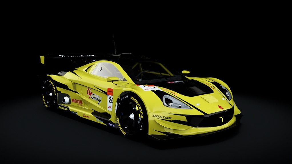 Мод Tommy Kaira ZZ II GT500 2008 v2.0.1 для Assetto Corsa