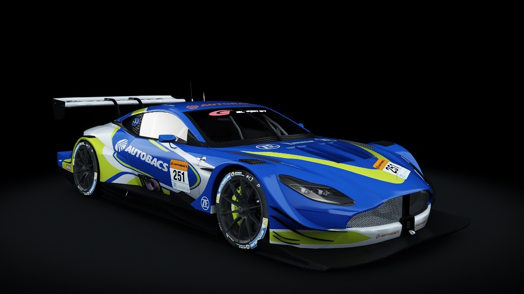 Мод Aston Martin DB11 GT500 2022 v2.0.1 для Assetto Corsa