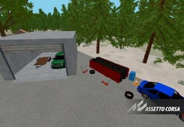 FDC Drift Lands версия 1.0 для Assetto Corsa
