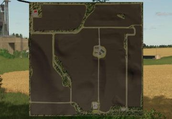Карта «Harvest Plains Farming Network» версия 1.0.0.0 для Farming Simulator 2025