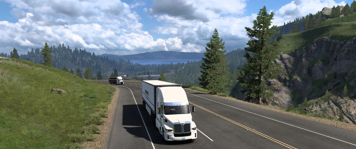 МОД Grand Utopia of America v1.5 ДЛЯ AMERICAN TRUCK SIMULATOR