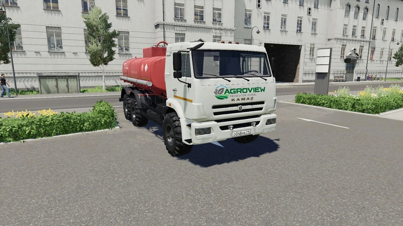 Мод КамАЗ 45144 версия 1.0 для Farming Simulator 2019 (v1.7.1.0)