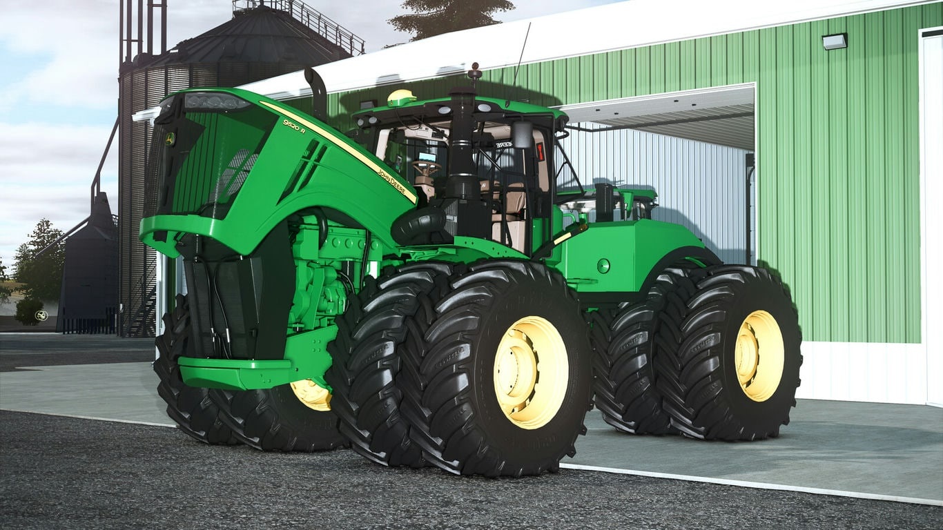 Мод John Deere 9R Series 2015-2021 v1.0.0.0 (1.19.x) ДЛЯ FARMING SIMULATOR 2025