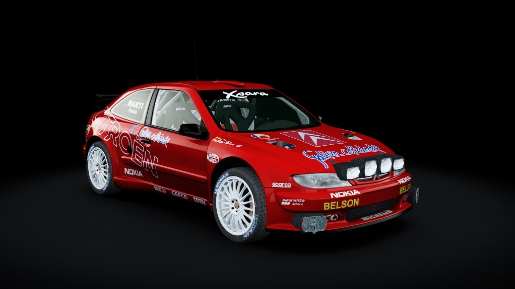 Мод Citroen Xsara LF KitCar '98 v1.0.1 для Assetto Corsa