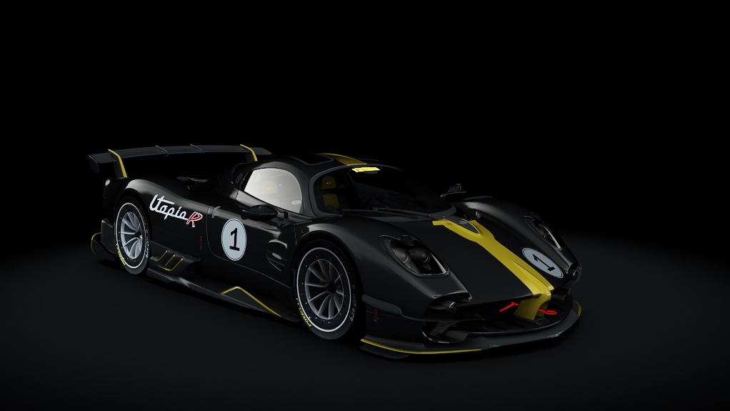 Мод Pagani Utopia R 2023 v3.5.1 для Assetto Corsa