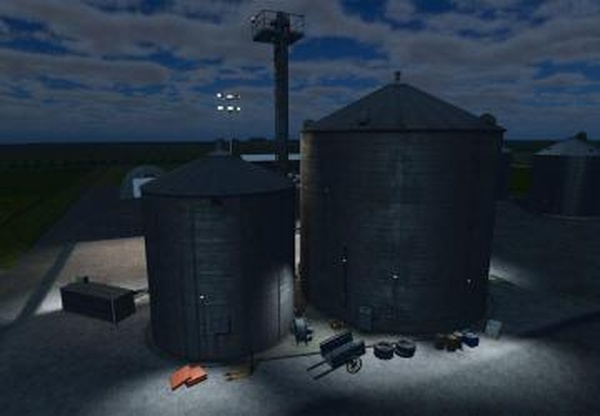 Мод Logistics Point Silo версия 1.0.0.0 для Farming Simulator 2025
