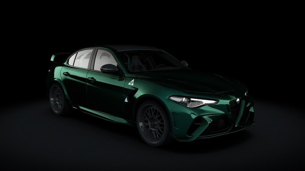 Мод Alfa Romeo Giulia GTAm v1.0.1 для Assetto Corsa