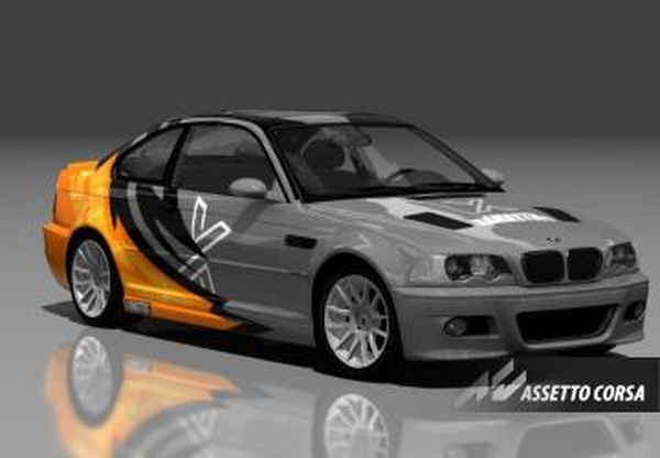Мод BMW M3 E46 Drift Xamastios версия v0.1 для Assetto Corsa