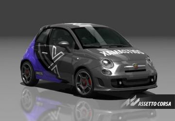 Мод Abarth 500 Drift Xamastios версия V0.2 для Assetto Corsa