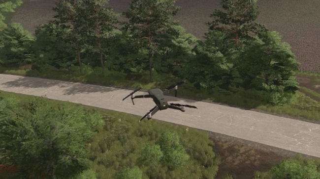 Мод DJI Mavic 2 v1.0.0.0 (1.19.x) ДЛЯ FARMING SIMULATOR 2025